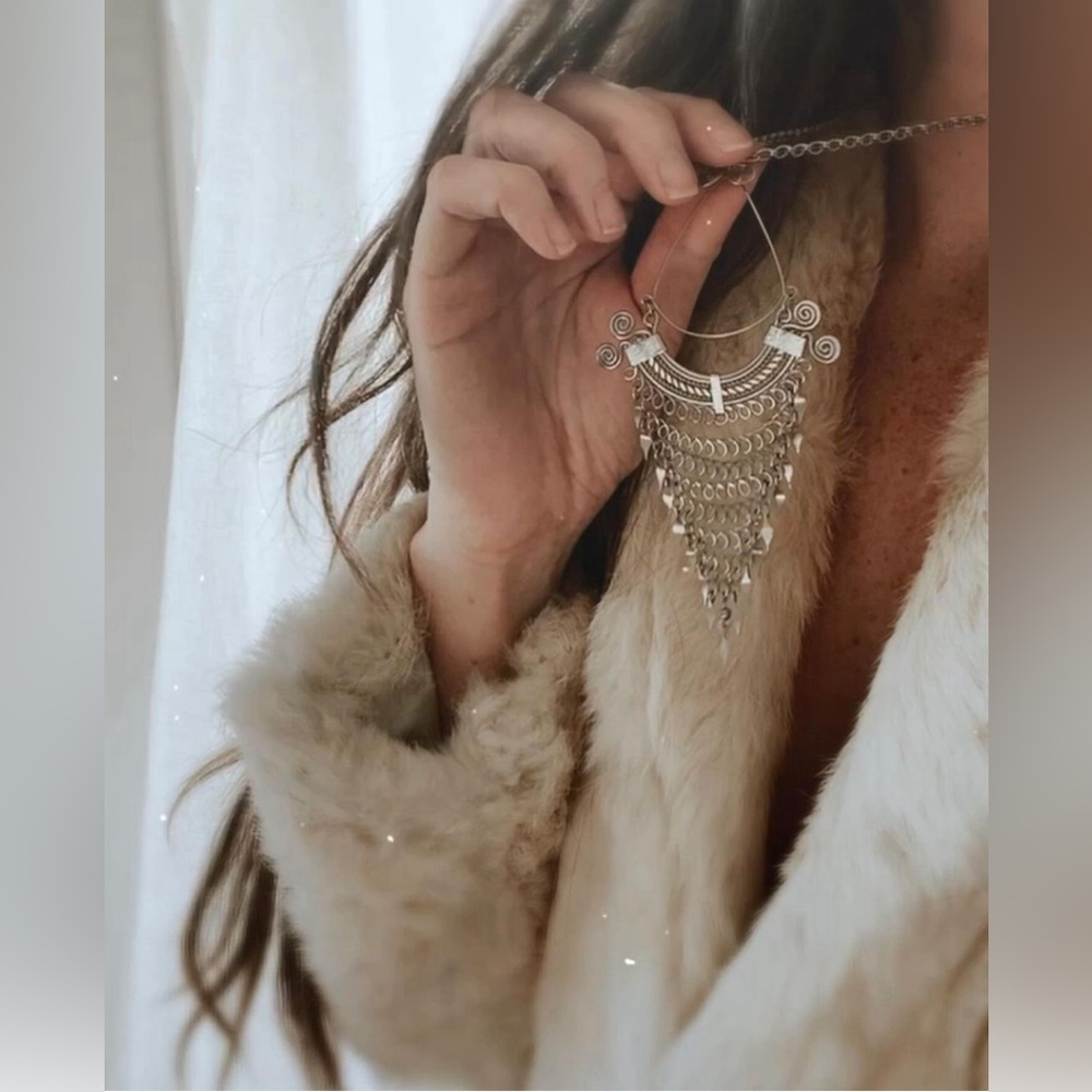 Silver Metal Necklace